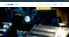 Desktop Screenshot of dubbingdesk.com